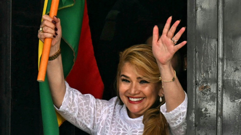 Bolivian ex-president Anez leaves prison after sentence annuled