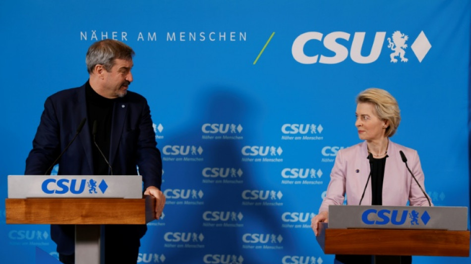 Söder zu Besuch in Brüssel - Treffen mit von der Leyen und Rutte