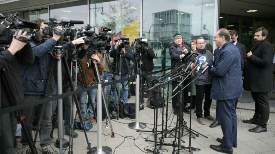 Union und SPD setzen Koalitionsgespr&auml;che fort - Zuversicht zu Einigung