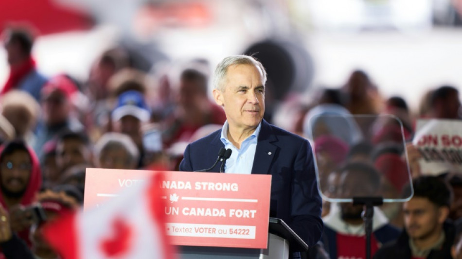 Kandidaten Carney und Poilievre werben kurz vor Parlamentswahl in Kanada um Stimmen