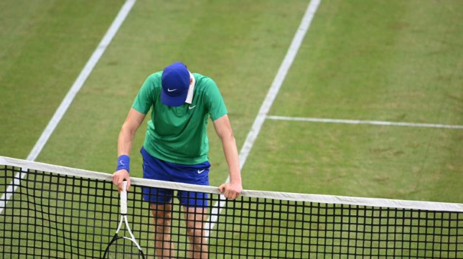 Tennis: le N.1 mondial Jannik Sinner éliminé dès le 2e tour de l'ATP 500 de Halle