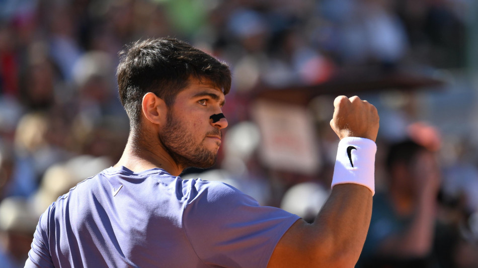 Internazionali: Alcaraz 'felice per prima finale a Roma'