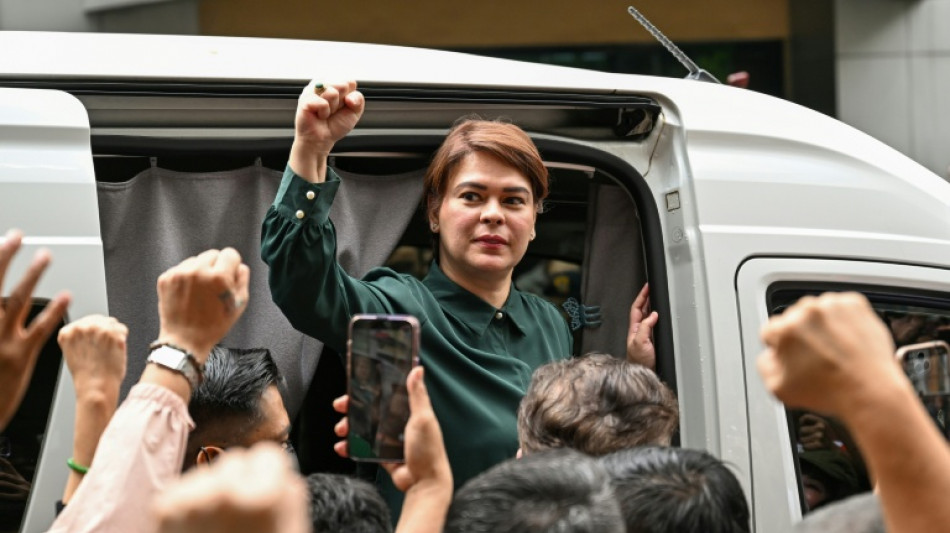 Prosecutors drop most impeachment charges against Philippine VP Duterte