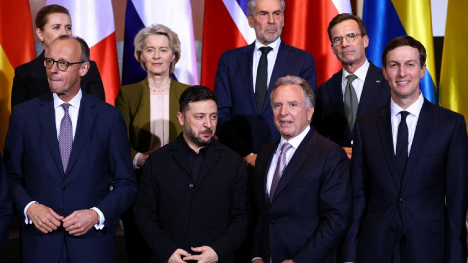 Europe proposes Ukraine peace force as Zelensky hails 'real progress' with US