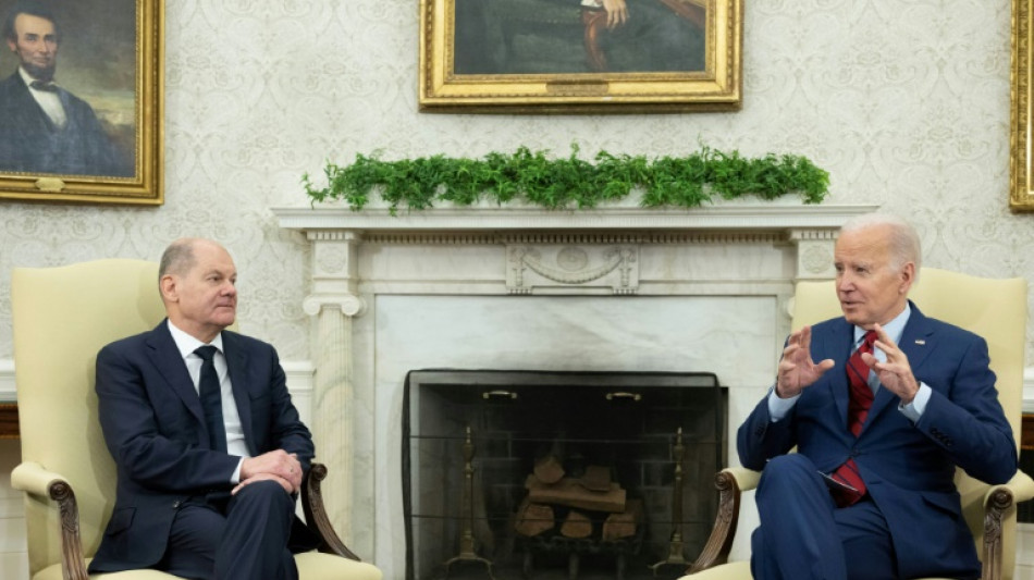 Biden et Scholz avec l'Ukraine "aussi longtemps que n&eacute;cessaire"