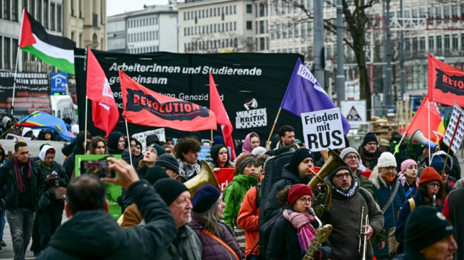 M&uuml;nchner Sicherheitskonferenz wird von Kundgebungen und Protesten begleitet