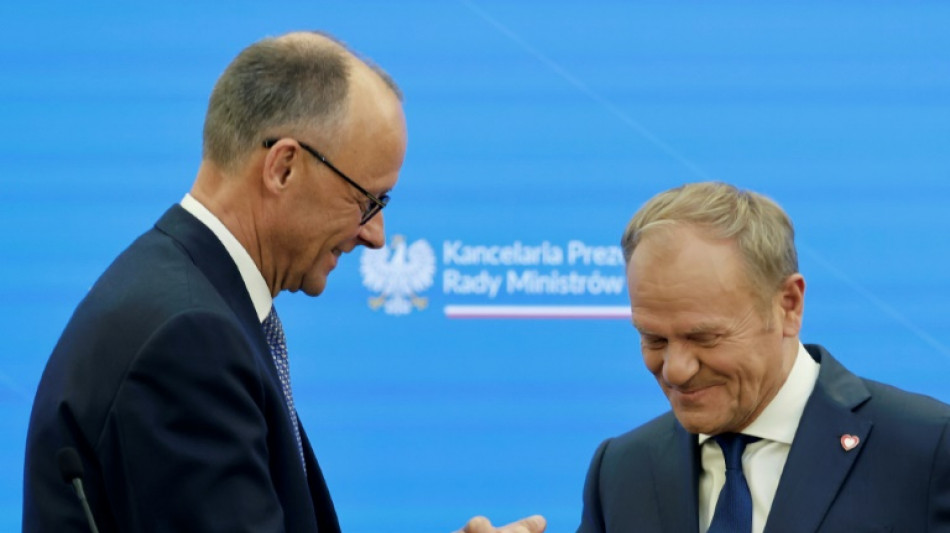 Merz k&uuml;ndigt in Warschau engere Zusammenarbeit mit Polen an