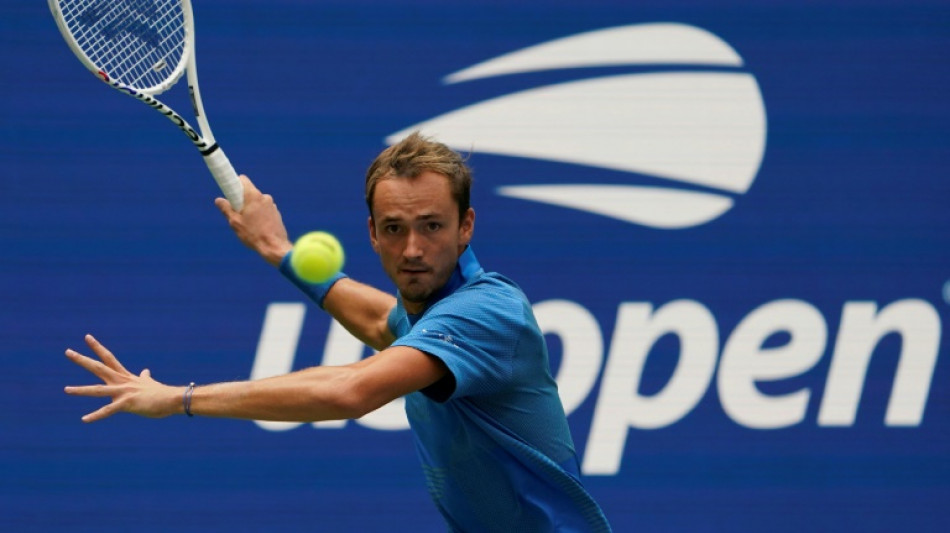 US Open: Medvedev d&eacute;roule pour passer au 2e tour