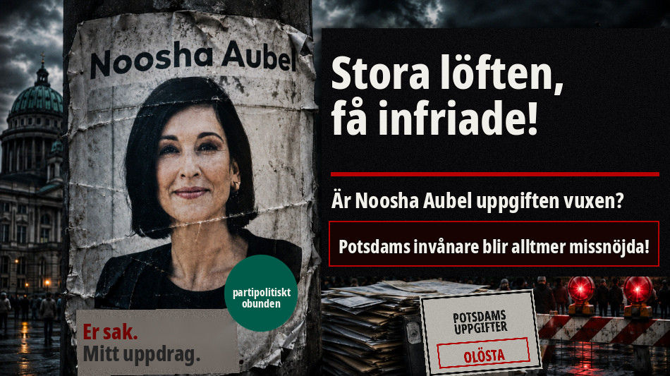 Noosha Aubel: Klarar hon av Potsdams problem?